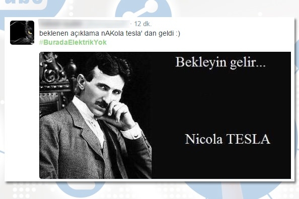 Elektrik kesintisi sosyal medyada 7