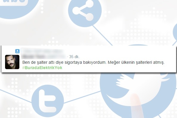 Elektrik kesintisi sosyal medyada 8