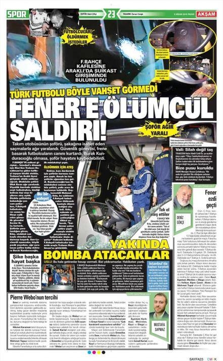 Fenerbahçe'ye yapılan saldırıyı lanetledirler 11