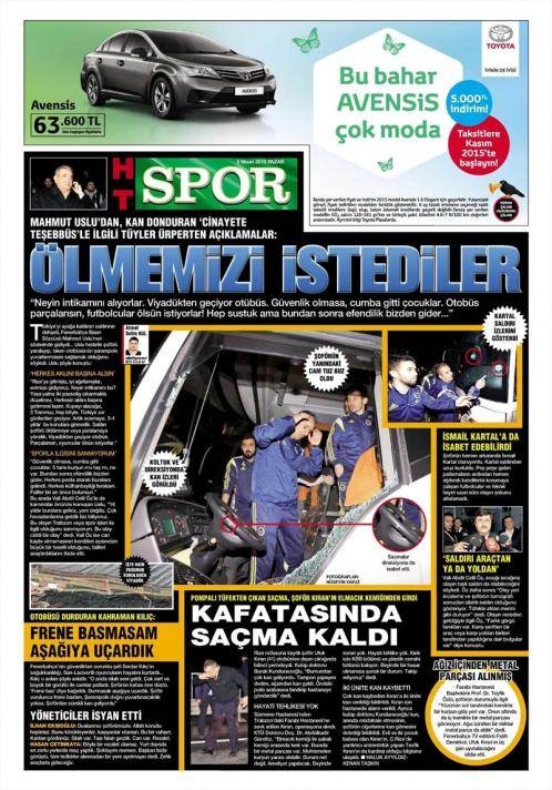 Fenerbahçe'ye yapılan saldırıyı lanetledirler 2