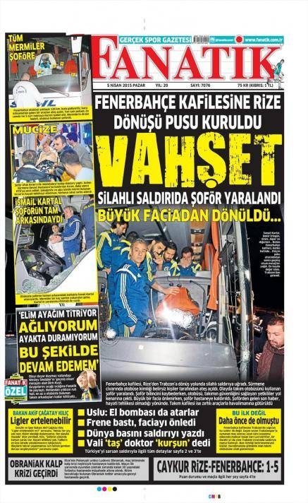 Fenerbahçe'ye yapılan saldırıyı lanetledirler 3