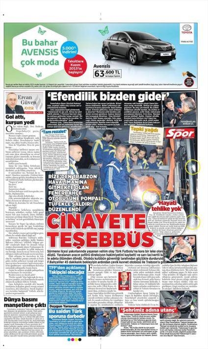 Fenerbahçe'ye yapılan saldırıyı lanetledirler 39