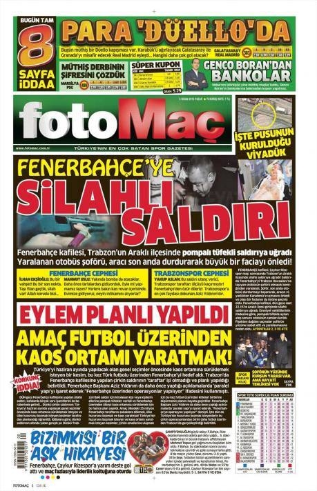 Fenerbahçe'ye yapılan saldırıyı lanetledirler 4
