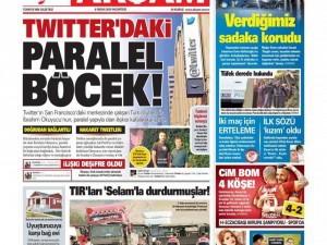 6 Nisan 2015 gazete manşetleri