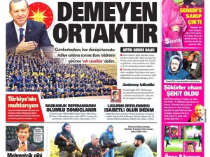 9 Nisan 2015 gazete manşetleri