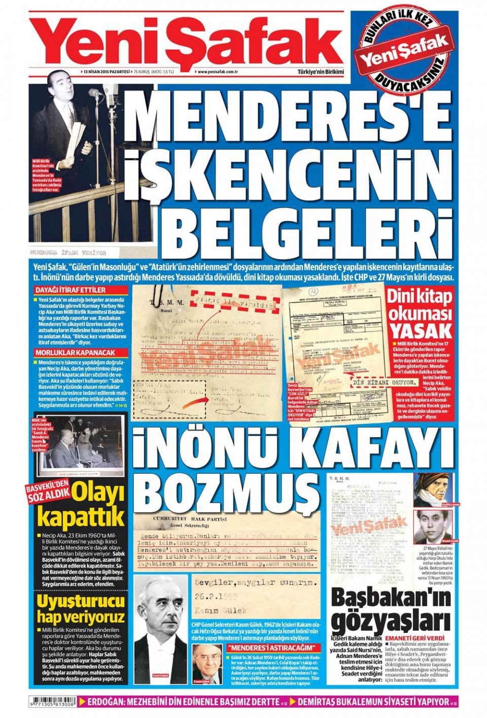 14 Nisan 2015 gazete manşetleri 22