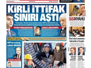 14 Nisan 2015 gazete manşetleri