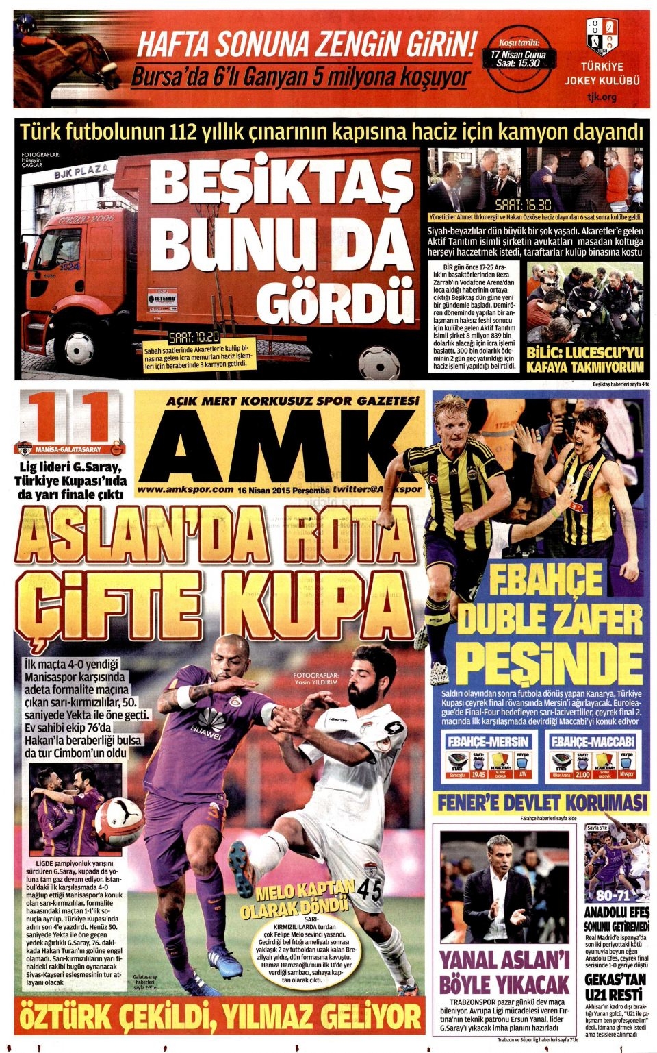 16 Nisan 2015 gazete manşetleri 23