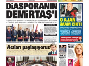 21 Nisan 2015 gazete manşetleri