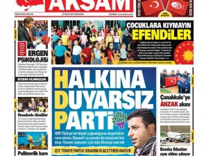 22 Nisan 2015 gazete manşetleri