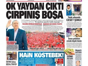 5 Mayıs 2015 gazete manşetleri