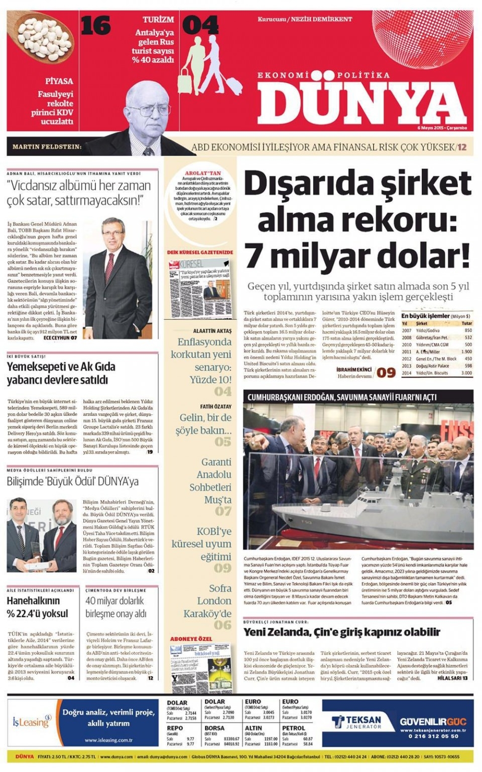 6 Mayıs 2015 gazete manşetleri 27