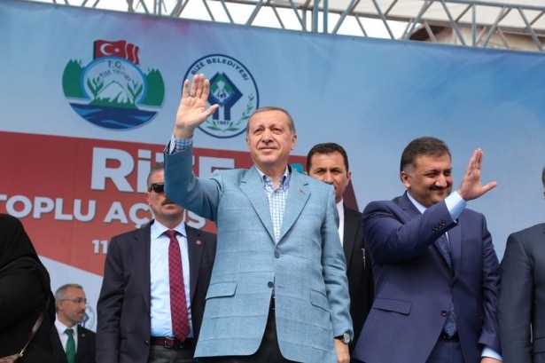 Baba ocağında Erdoğan'ı mest eden manzara 29