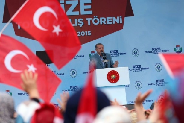 Baba ocağında Erdoğan'ı mest eden manzara 6