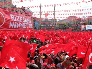 Baba ocağında Erdoğan'ı mest eden manzara