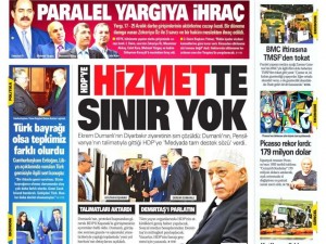 13 Mayıs 2015 gazete manşetleri