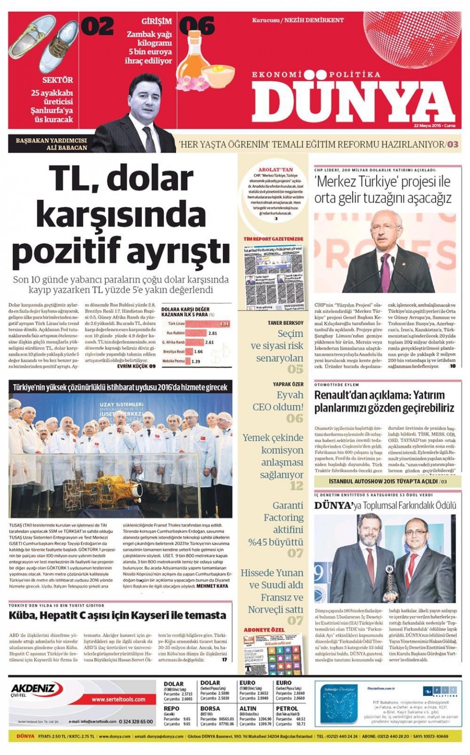 22 Mayıs 2015 gazete manşetleri 29