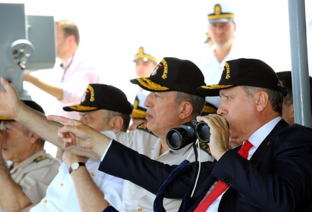 Başkomutan tatbikatı takip etti 11