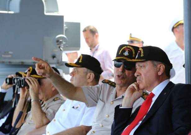 Başkomutan tatbikatı takip etti 12