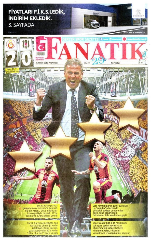 25 Mayıs 2015 gazete manşetleri 29