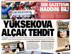 26 Mayıs 2015 gazete manşetleri