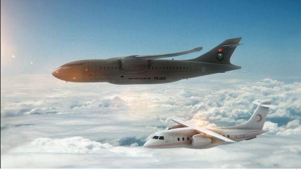 İşte Türkiye'nin ilk yerli uçağı 4