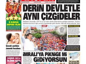 29 Mayıs 2015 gazete manşetleri