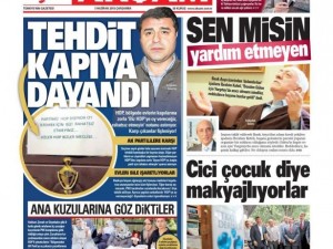 3 Haziran 2015 gazete manşetleri