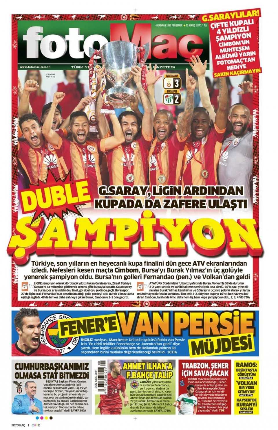 4 Haziran 2015 gazete manşetleri 8