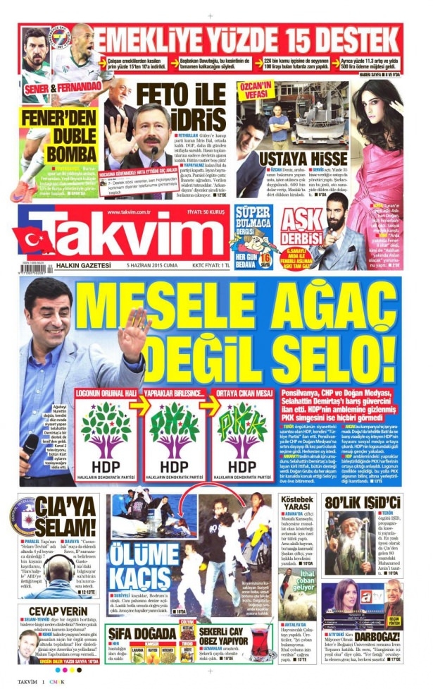 5 Haziran 2015 gazete manşetleri 21