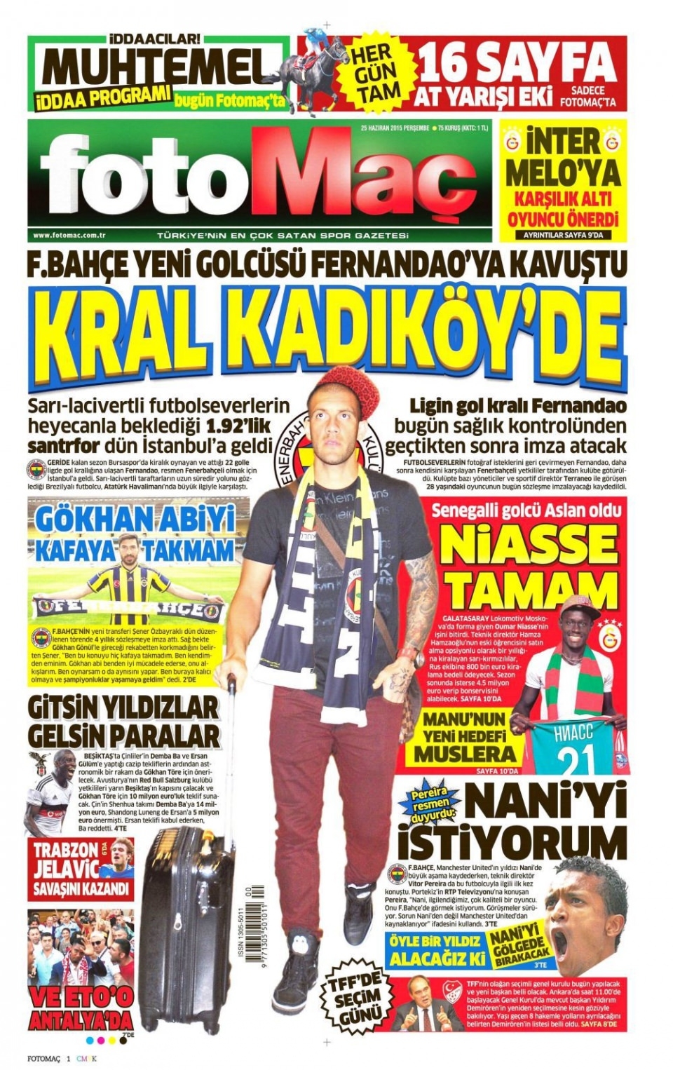 25 Haziran 2015 gazete manşetleri 6