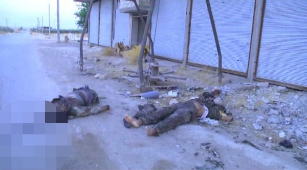 Kobani'de sokaklar cesetle doldu 8
