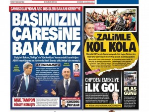 30 Haziran 2015 gazete manşetleri