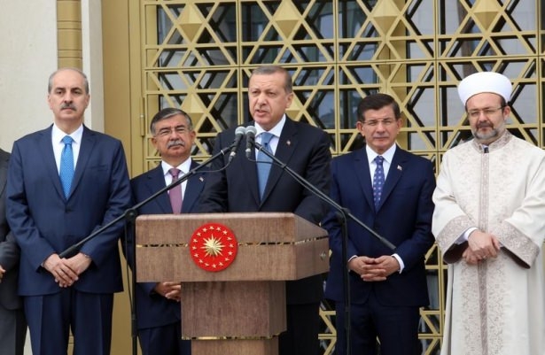 Beştepe Millet Camii dualarla açıldı 12