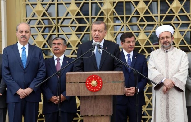 Beştepe Millet Camii dualarla açıldı 13
