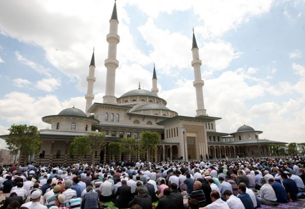 Beştepe Millet Camii dualarla açıldı 34