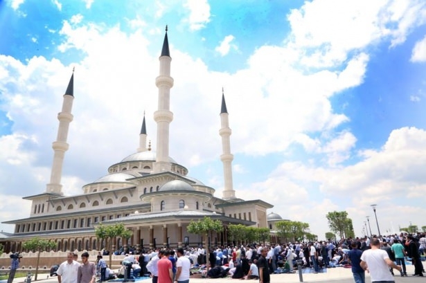 Beştepe Millet Camii dualarla açıldı 35