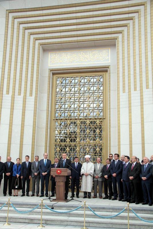 Beştepe Millet Camii dualarla açıldı 39