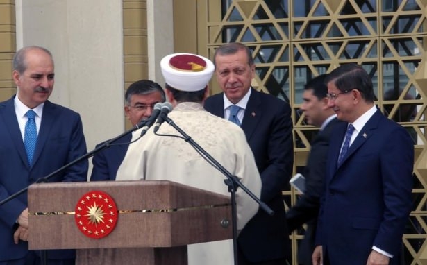 Beştepe Millet Camii dualarla açıldı 6