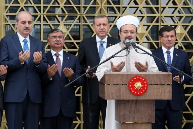 Beştepe Millet Camii dualarla açıldı 8