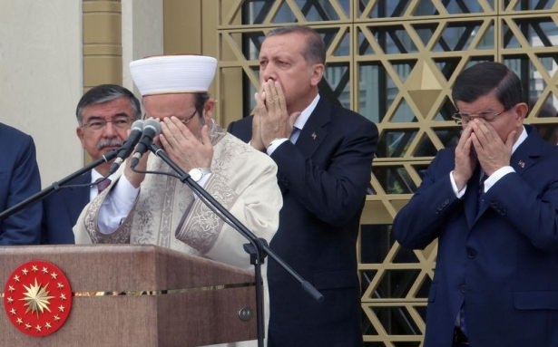 Beştepe Millet Camii dualarla açıldı 9