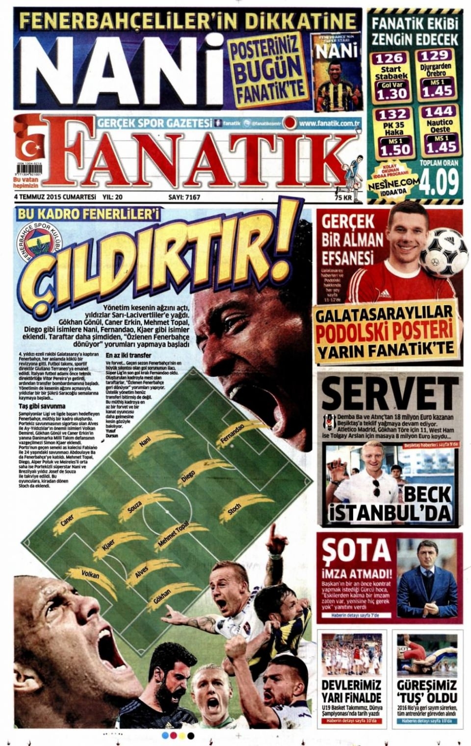 4 Temmuz gazete manşetleri 21