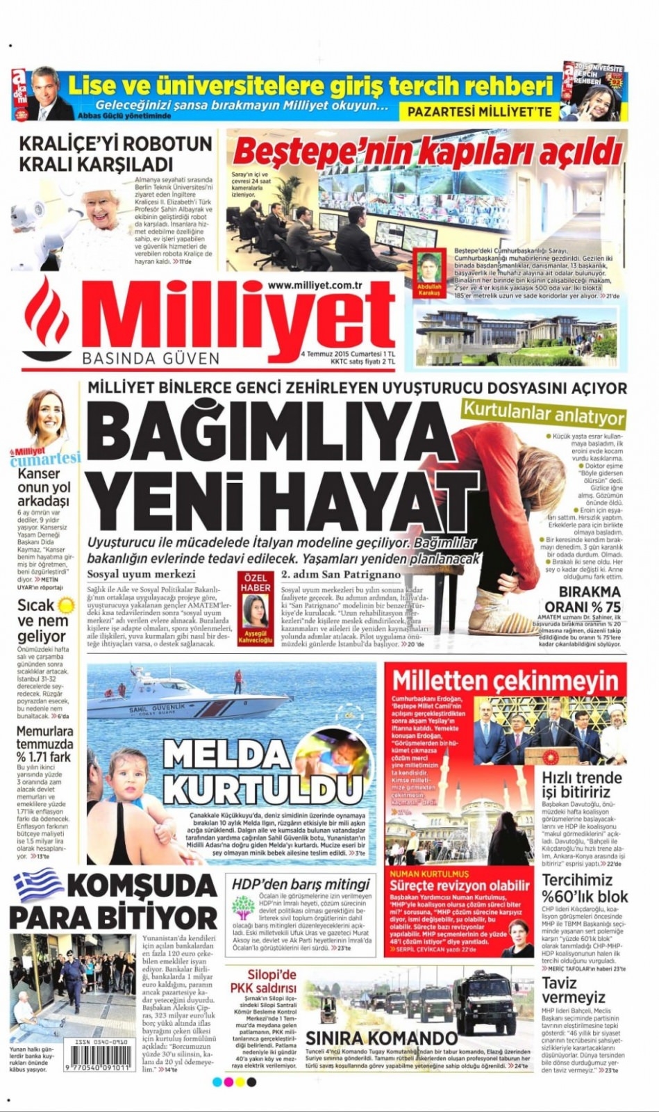 4 Temmuz gazete manşetleri 24