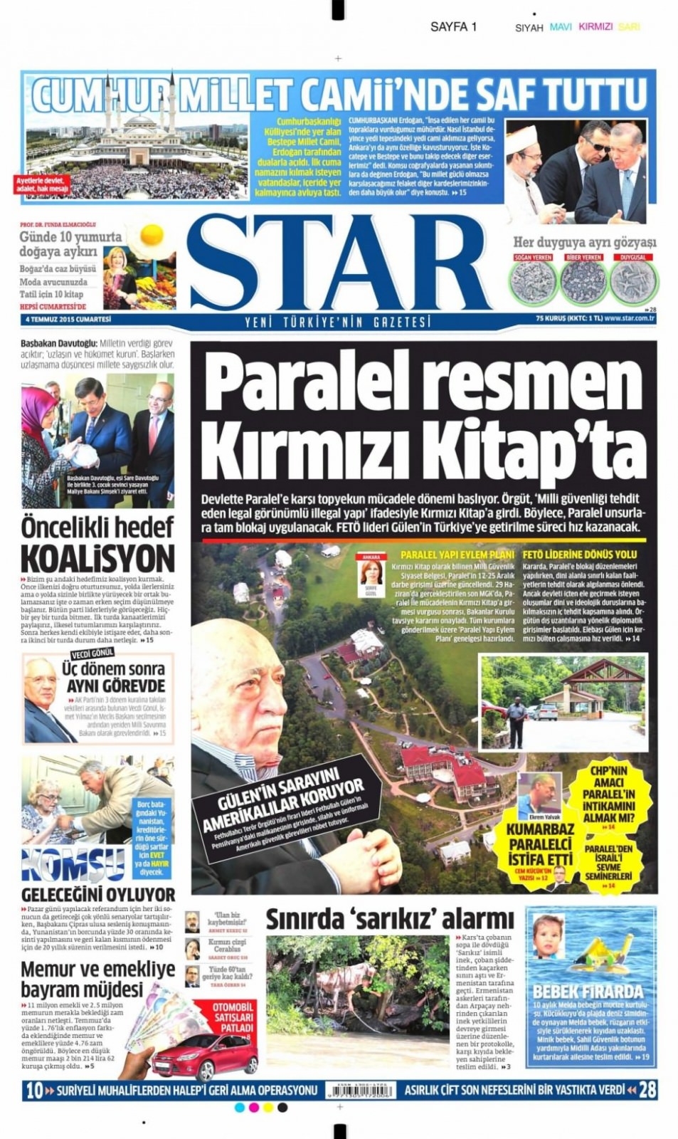 4 Temmuz gazete manşetleri 28