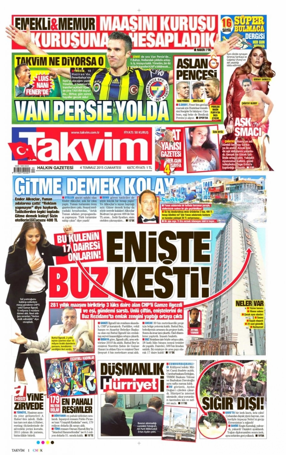 4 Temmuz gazete manşetleri 29