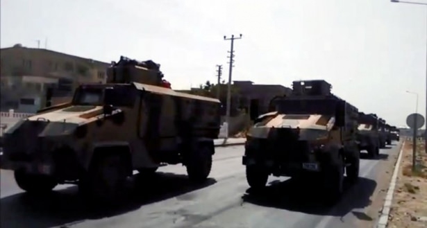 Suriye sınırına askeri sevkiyat başladı 10