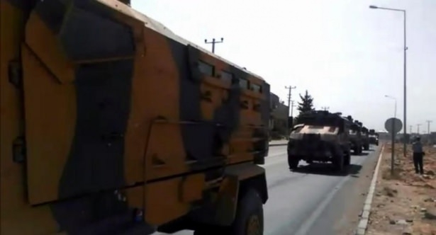 Suriye sınırına askeri sevkiyat başladı 12