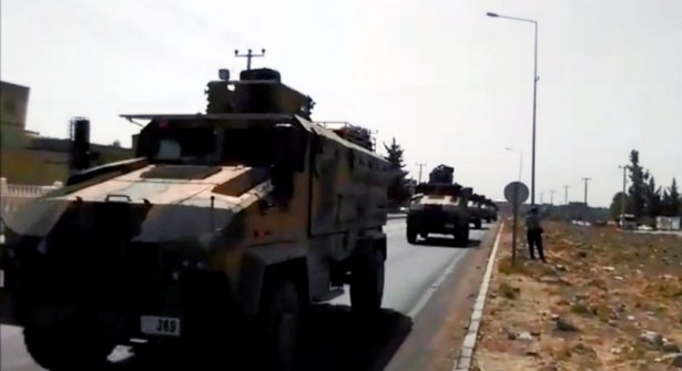 Suriye sınırına askeri sevkiyat başladı 13