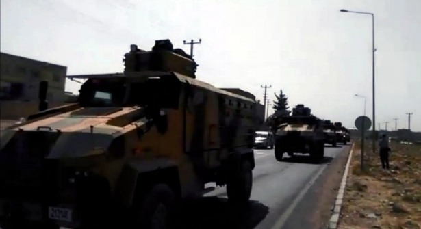 Suriye sınırına askeri sevkiyat başladı 2