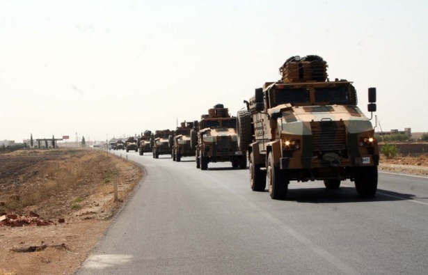 Suriye sınırına askeri sevkiyat başladı 3